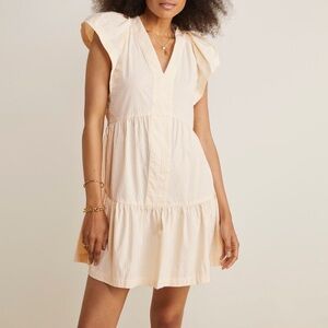 Harbor Tiered Ruffle-Sleeve Dress